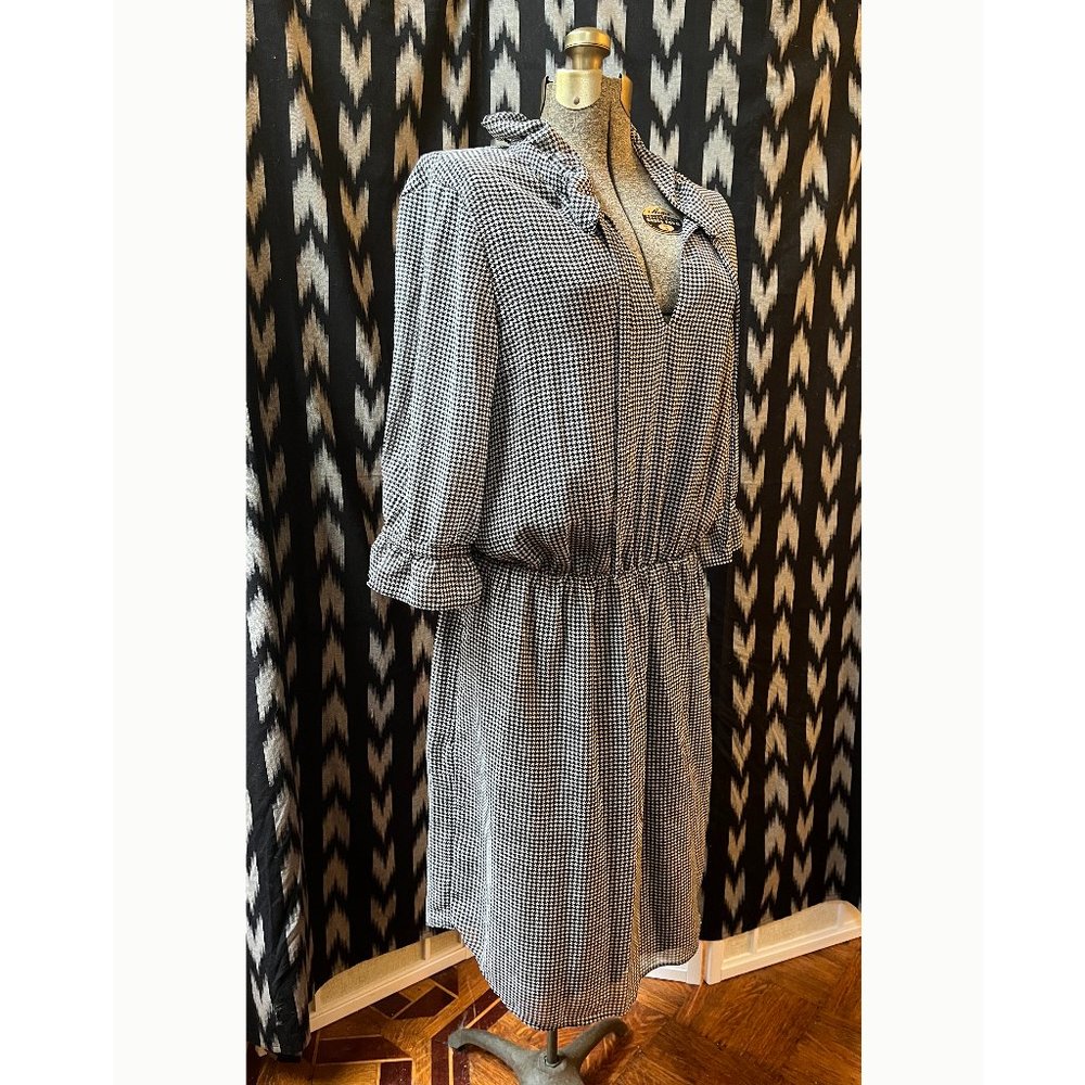 Banana Republic Lightweight Houndstooth Dress